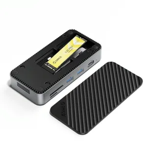 10 in 1 Docking Station with M.2 Ssd Enclosure