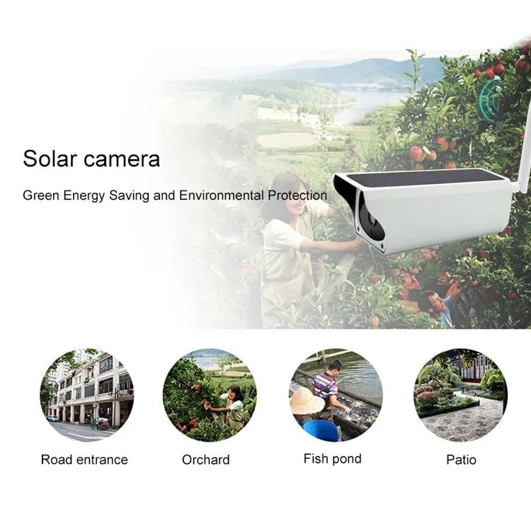 1080P Solar Wifi Battery Camera | Motion Detection | Night Vision | 32GB SD Card Support