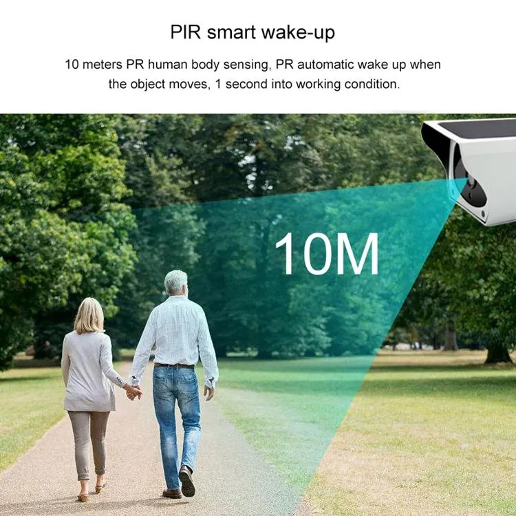 1080P Solar Wifi Battery Camera | Motion Detection | Night Vision | 32GB SD Card Support