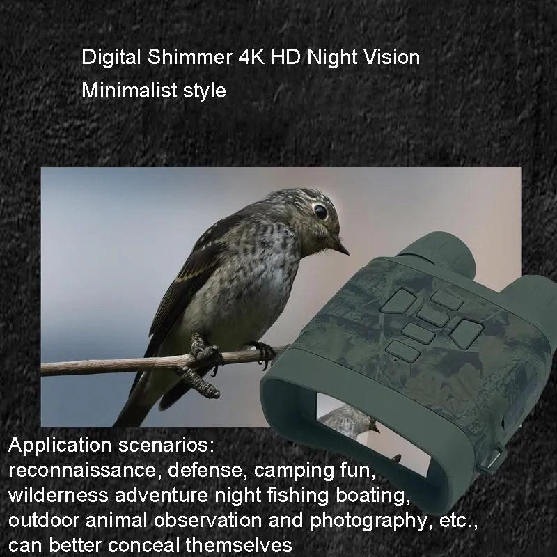4K Infrared Night Vision Telescope | Dual Tube | High Clarity | Long-Range Viewing