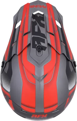 AFX FX-17 Peak - Force - Frost Gray/Red 0132-1172