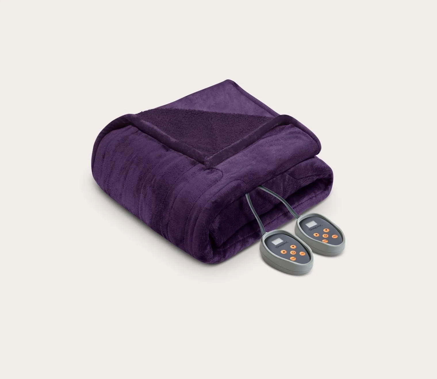Beautyrest Heated Microlight to Berber Blanket
