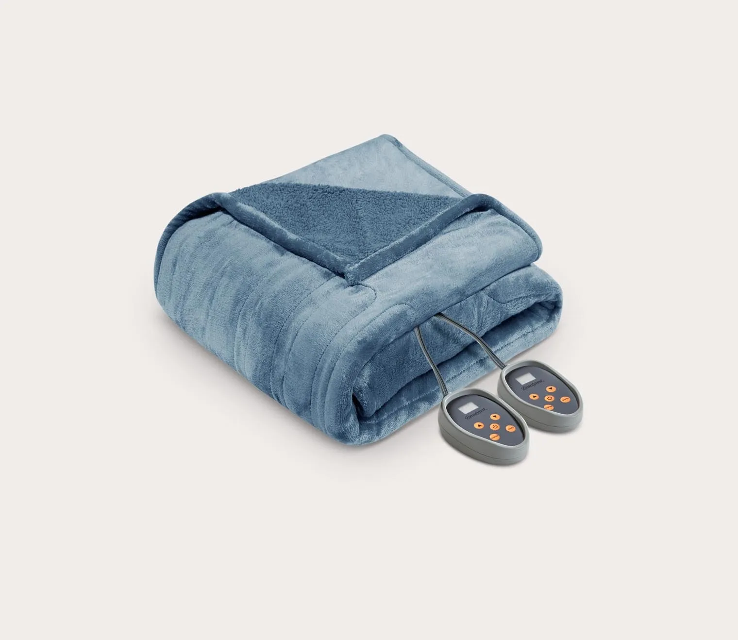 Beautyrest Heated Microlight to Berber Blanket