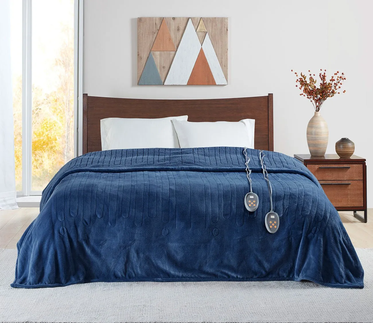 Beautyrest Heated Microlight to Berber Blanket