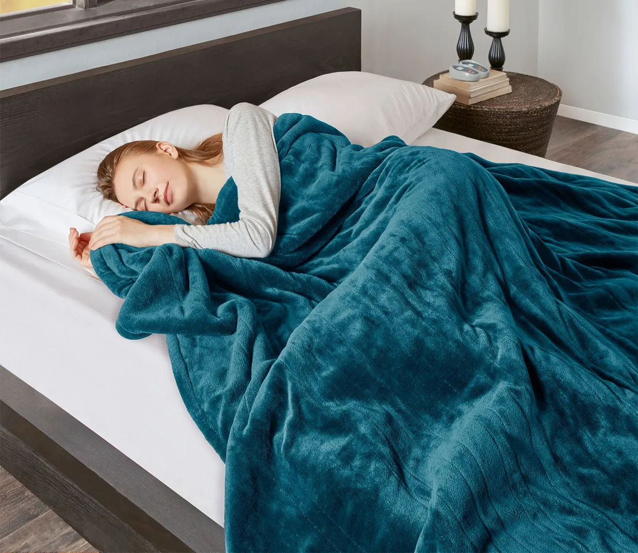 Beautyrest Heated Microlight to Berber Blanket