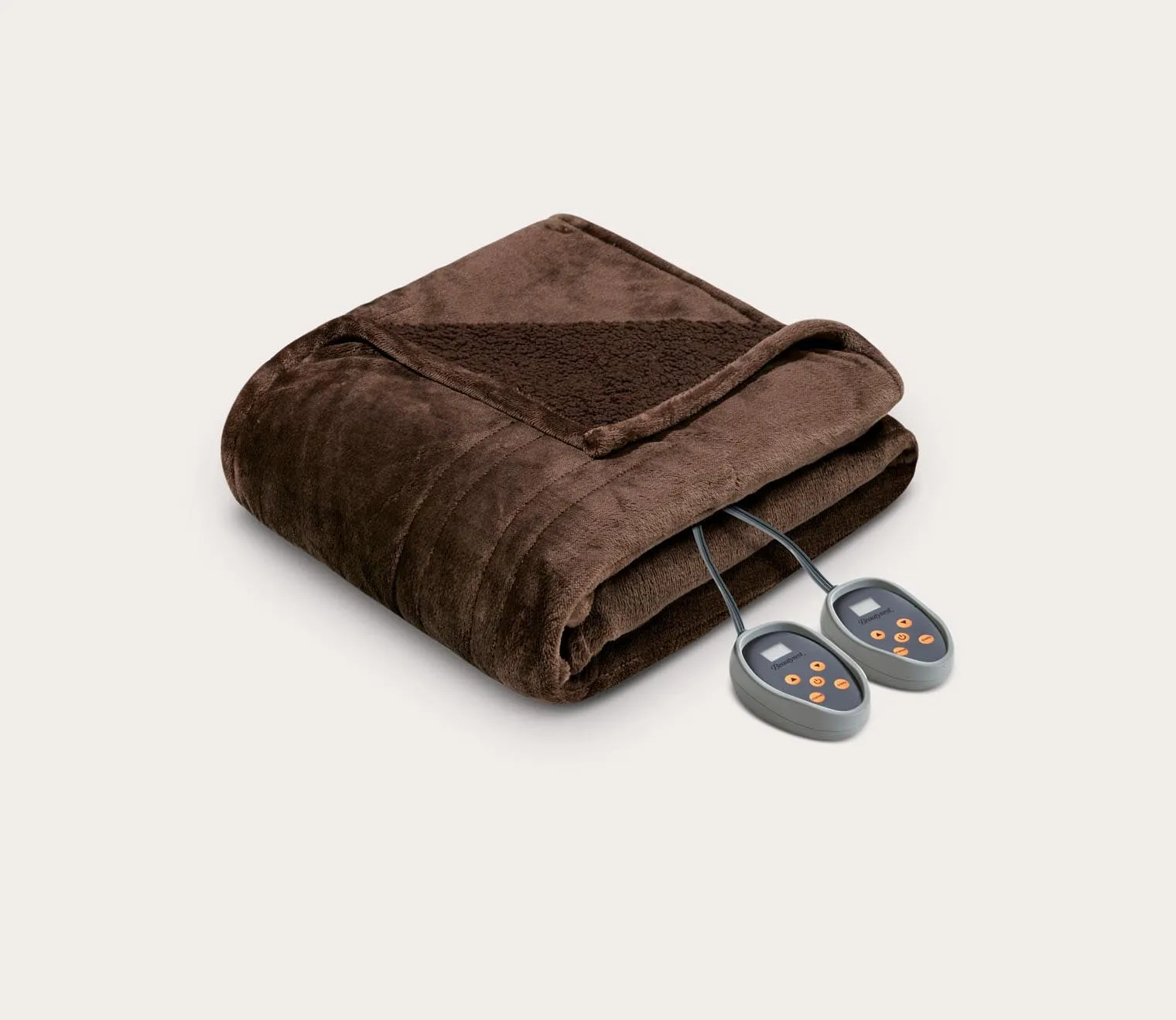 Beautyrest Heated Microlight to Berber Blanket