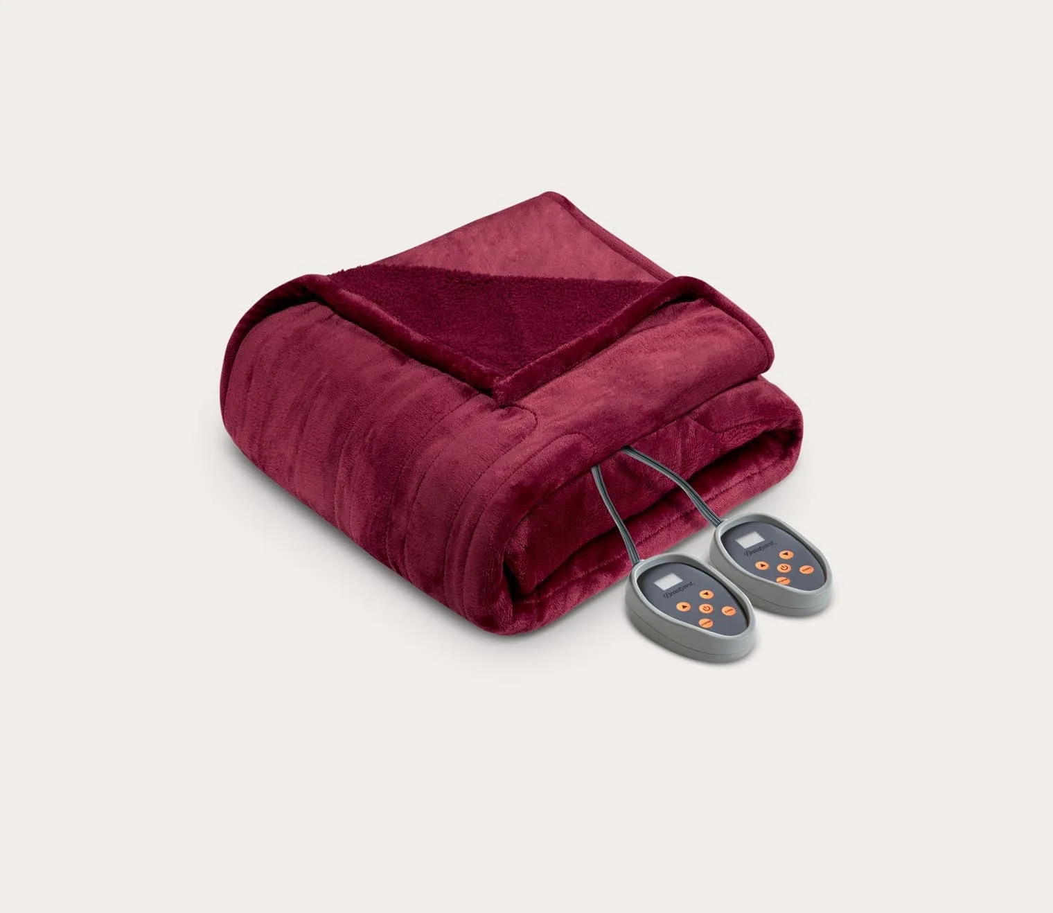 Beautyrest Heated Microlight to Berber Blanket