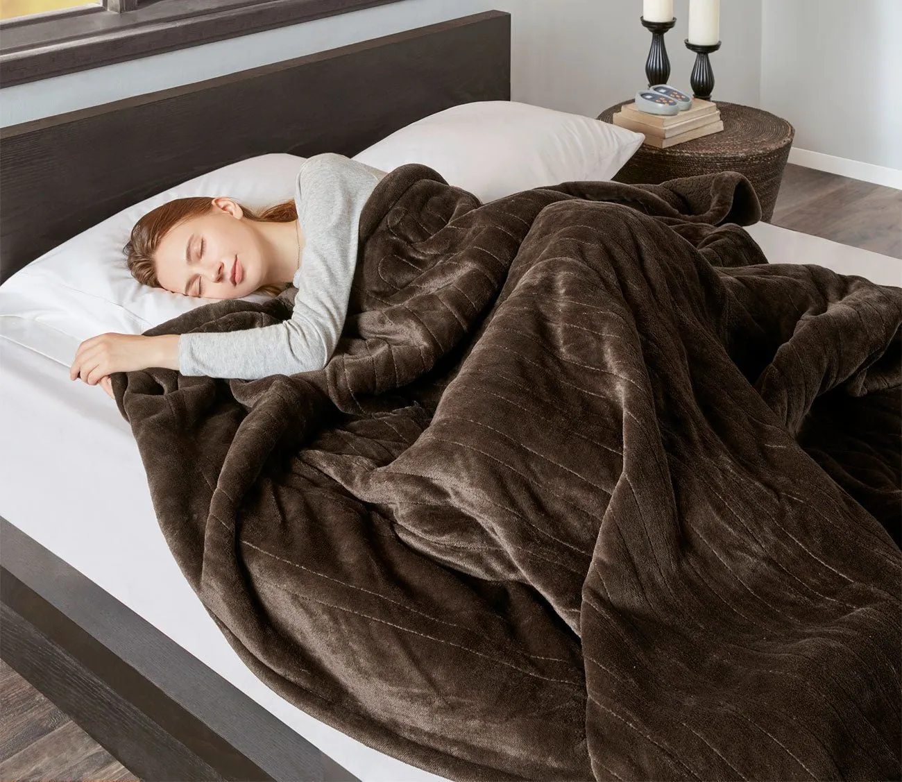 Beautyrest Heated Microlight to Berber Blanket