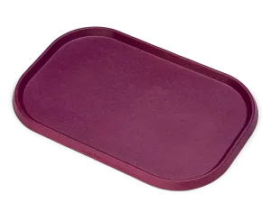 Dog Food and Drink Non-Slip Eco Sustainable Placemat: Seaflex Tropic Red