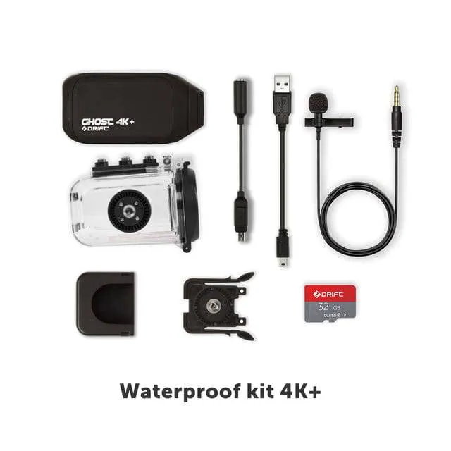 Drift Ghost 4k  Action Camera Helmet Climbing Underwater Diving  Ultra HD Mini Shooting Cam Sport
