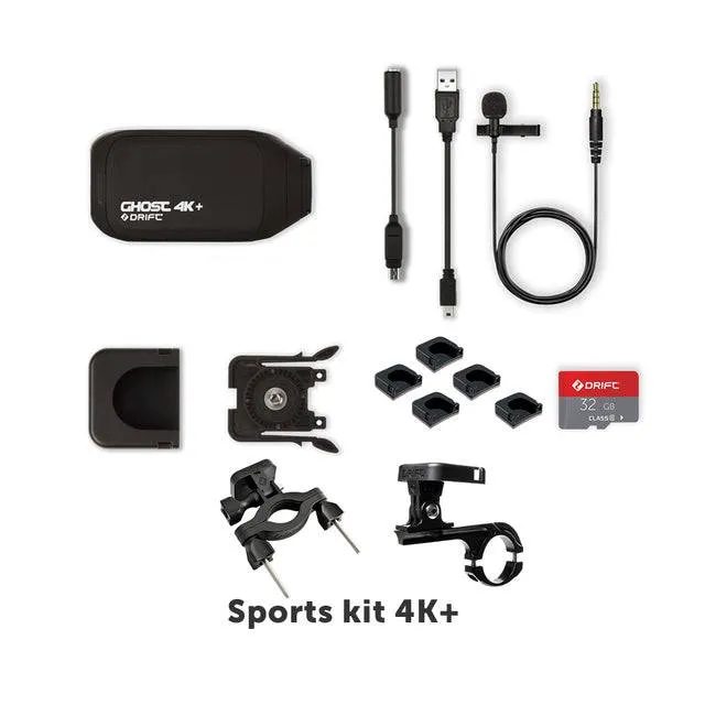Drift Ghost 4k  Action Camera Helmet Climbing Underwater Diving  Ultra HD Mini Shooting Cam Sport