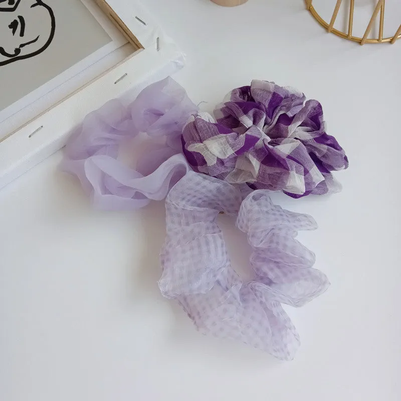 Fabric rubber band hair band headdress