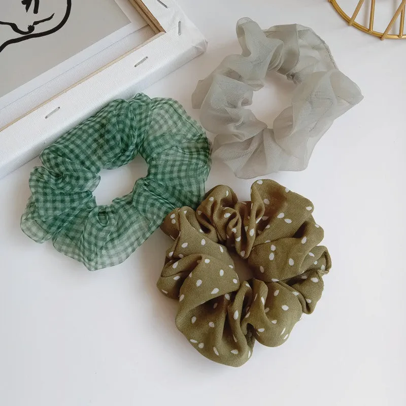 Fabric rubber band hair band headdress