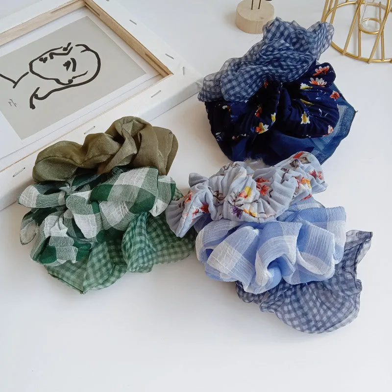 Fabric rubber band hair band headdress