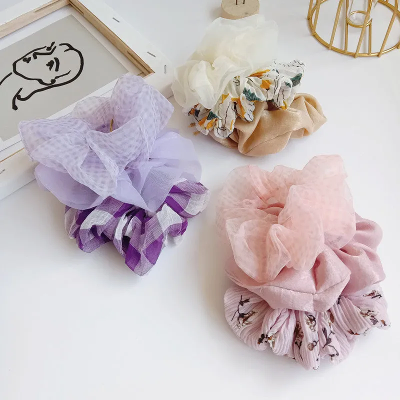 Fabric rubber band hair band headdress