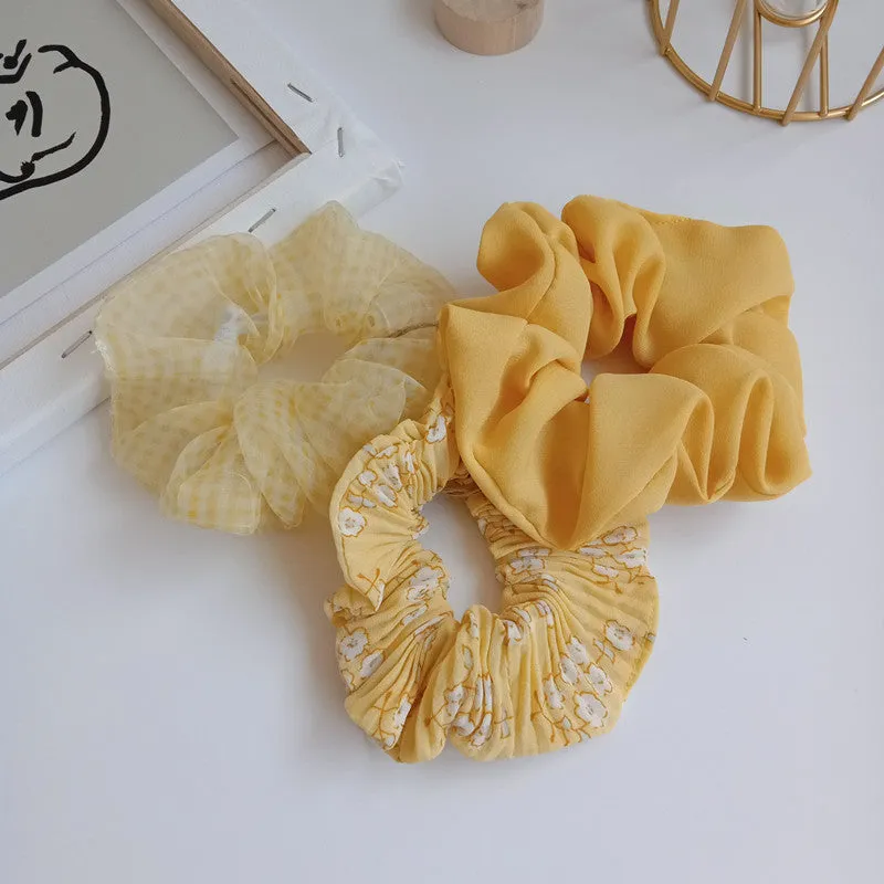 Fabric rubber band hair band headdress