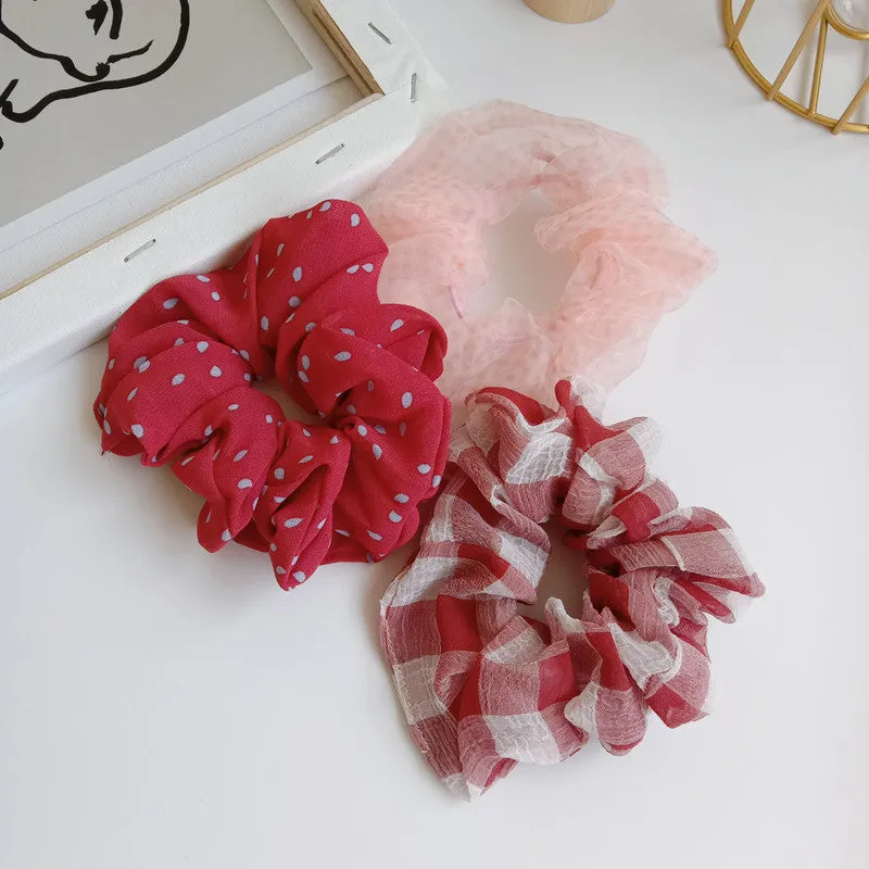 Fabric rubber band hair band headdress