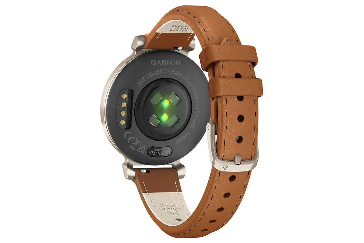 Garmin Lily 2 Classic Smartwatch | Cream Gold