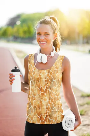 Giraffe Print Tank Top