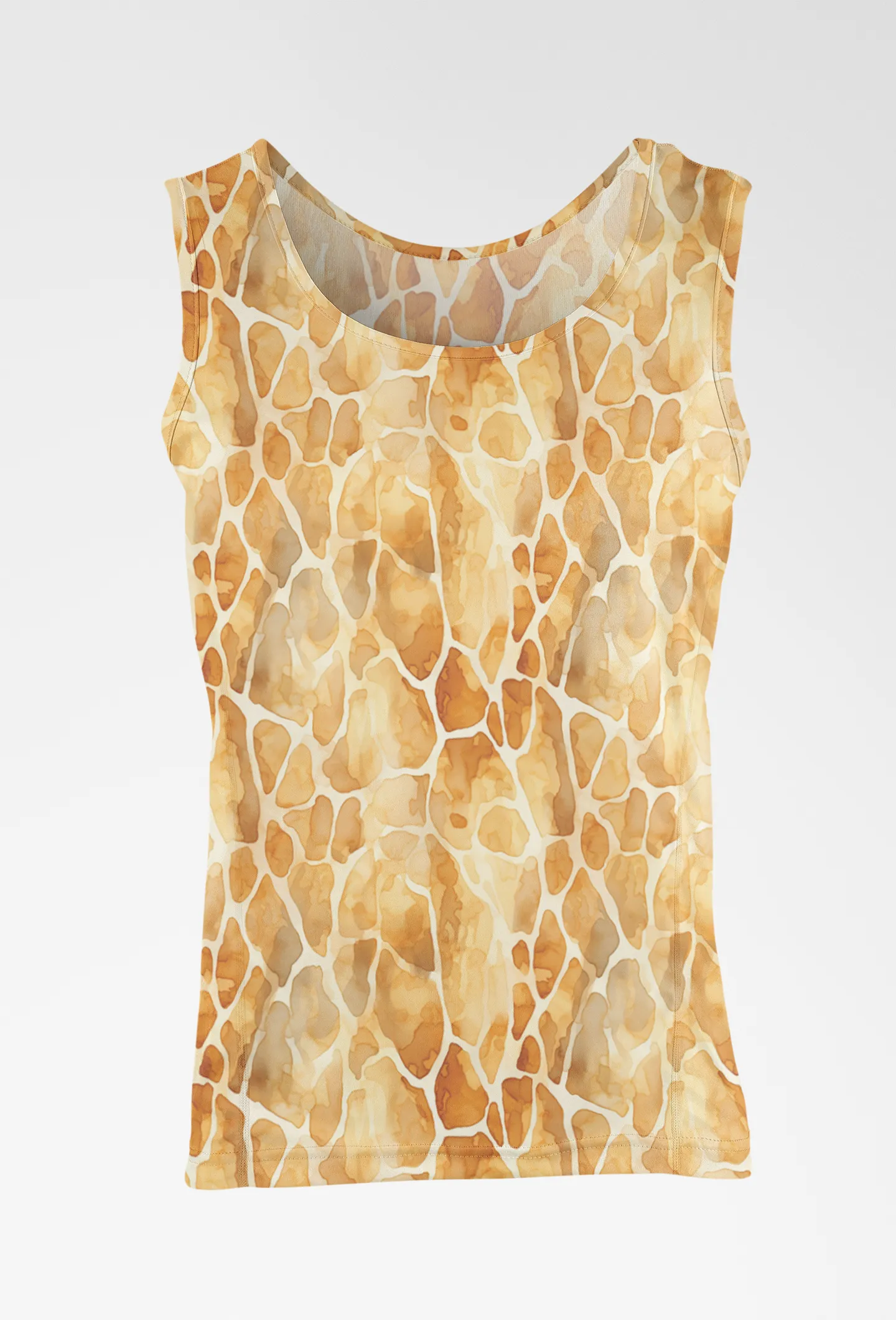 Giraffe Print Tank Top