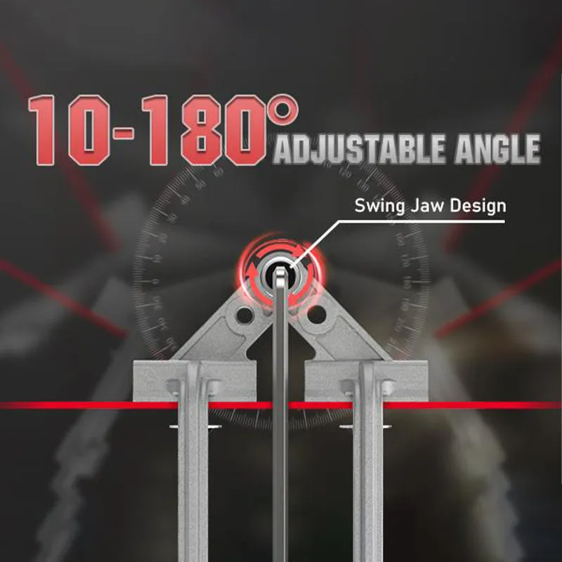 Good helperAdjustable Tube Clamp for Welding and Woodworking