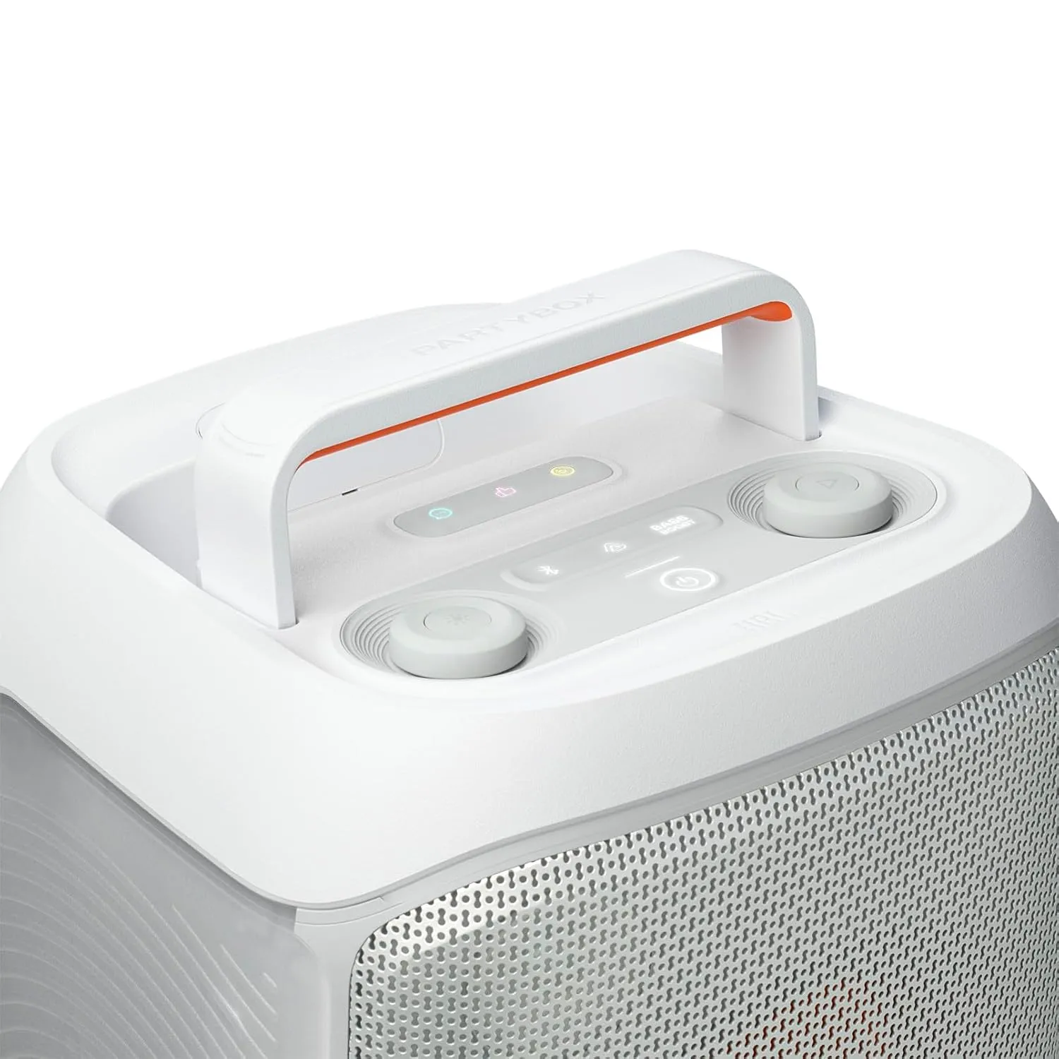 JBL Partybox 120 (White Color ) Wireless Bluetooth 160W Party Speaker, AI Sound Boost, Futuristic Light Show, Upto 12Hrs Playtime