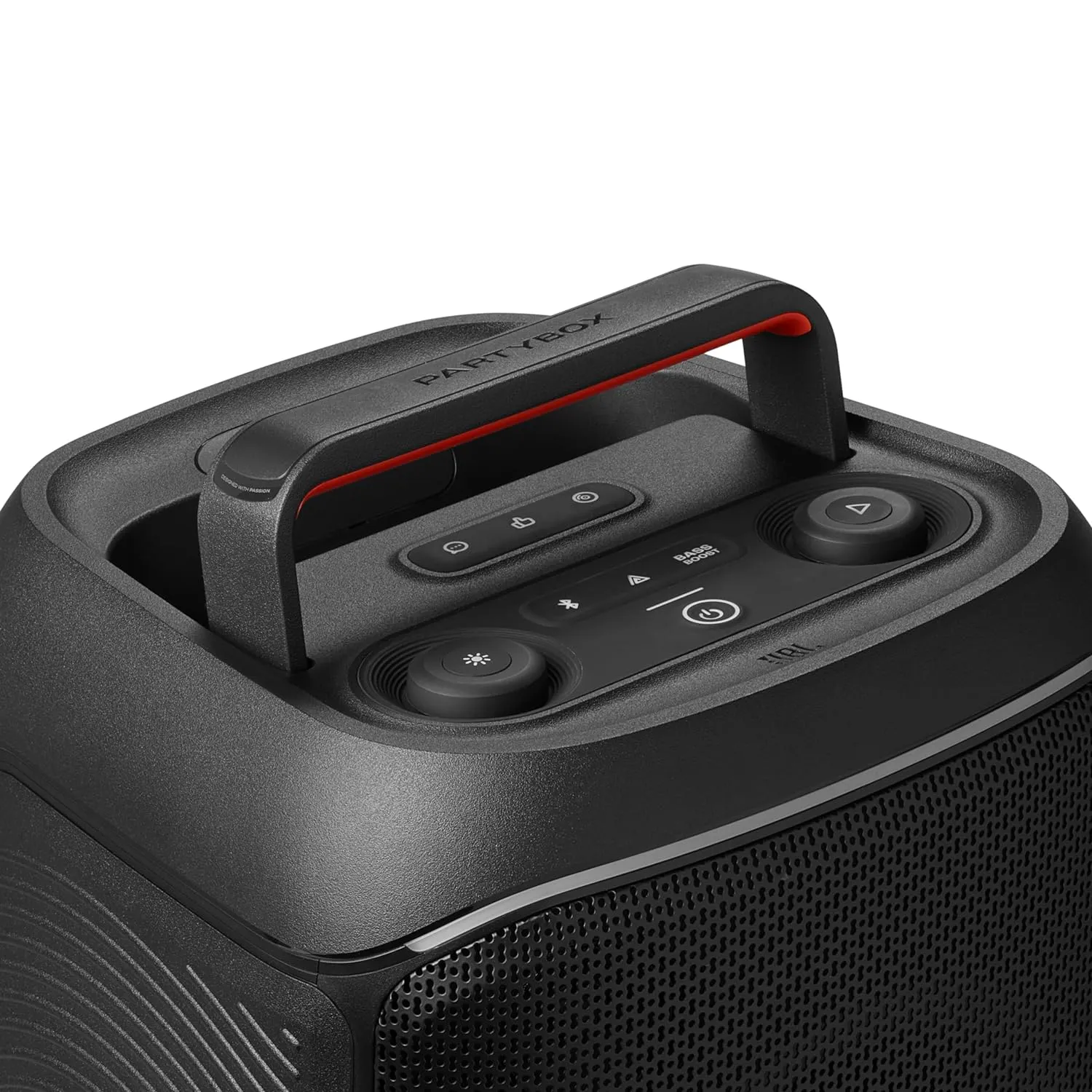 JBL PartyBox Club 120 Wireless Bluetooth Party Speaker (160W, AI Sound Boost, Futuristic Light Show, 12H Playtime, Auracast, Mic & Guitar Input, Splashproof, Black)