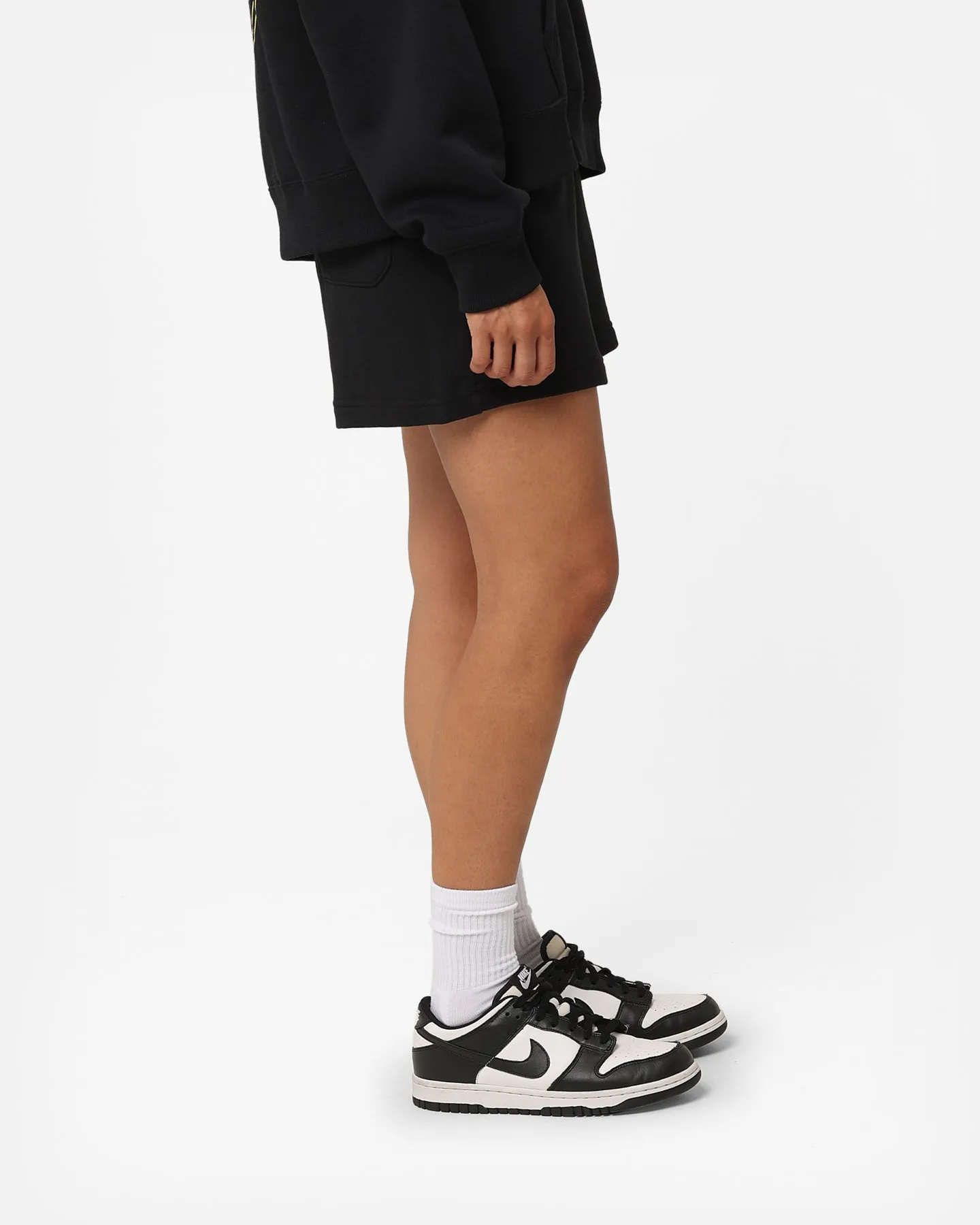 Jordan Women's Flight Fleece Colour-Block Shorts Black/Black