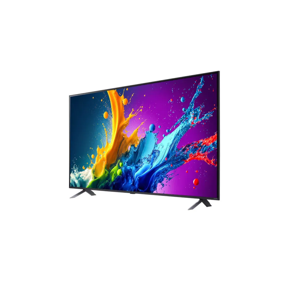 LG 55QNED82T6A 55 Inch 4K QNED Smart TV (Dolby Vision & Atmos, 5 AI Processor Gen7, Local Dimming, webOS 24, Black)