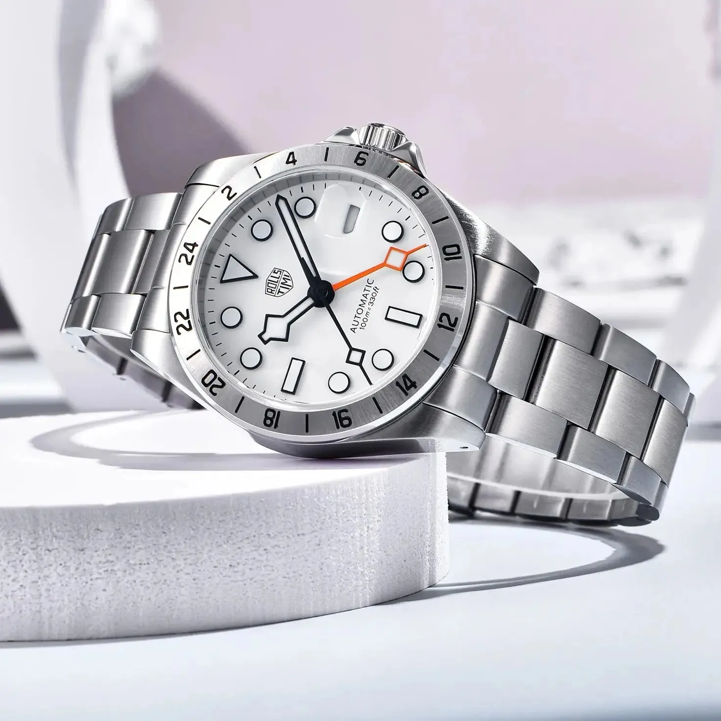 Luxury Automatic GMT Mechanical Watch for Men