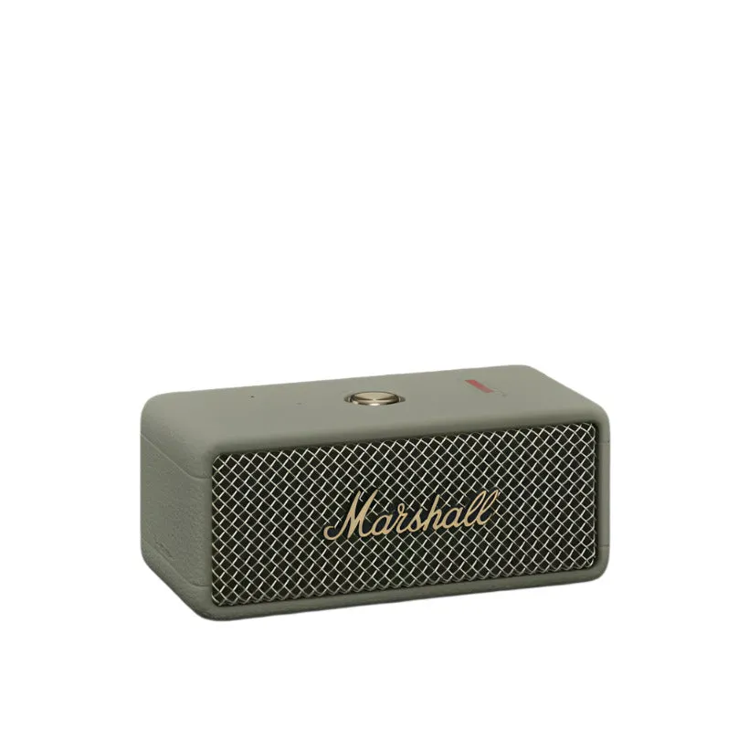 Marshall Emberton III Compact Portable Bluetooth Speaker with 32  Hours of Playtime, Dust & Waterproof (IP67) Sage