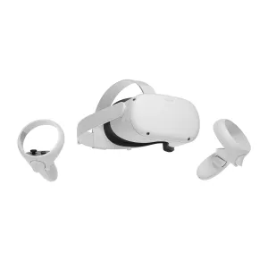 Oculus Quest 2 128GB Advanced All-in-one VR Gaming Headset - White (Refurbished) Grade-A