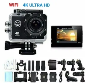 Sports Camera Kogan 4K Ultra Full HD DV 18MP Wi-Fi Plus Memory 32GB