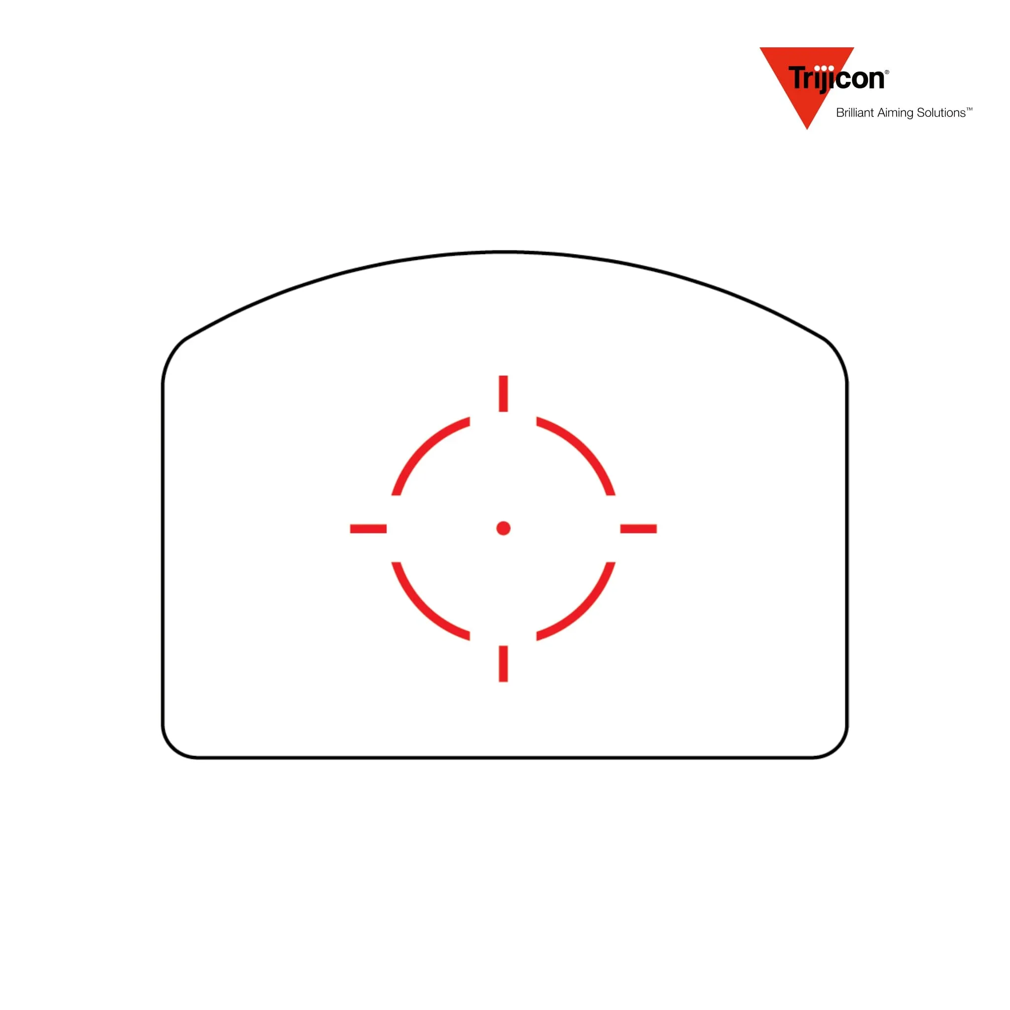 Trijicon RMR HD Red Dot Sight 1.0 MOA Dot Reticle - RMHD1-C-3200001
