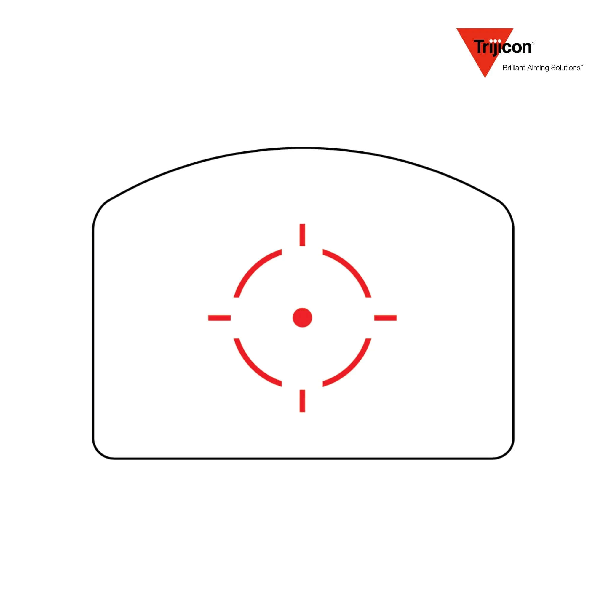 Trijicon RMR HD Red Dot Sight 3.25 MOA Dot Reticle - RMHD2-C-3200002
