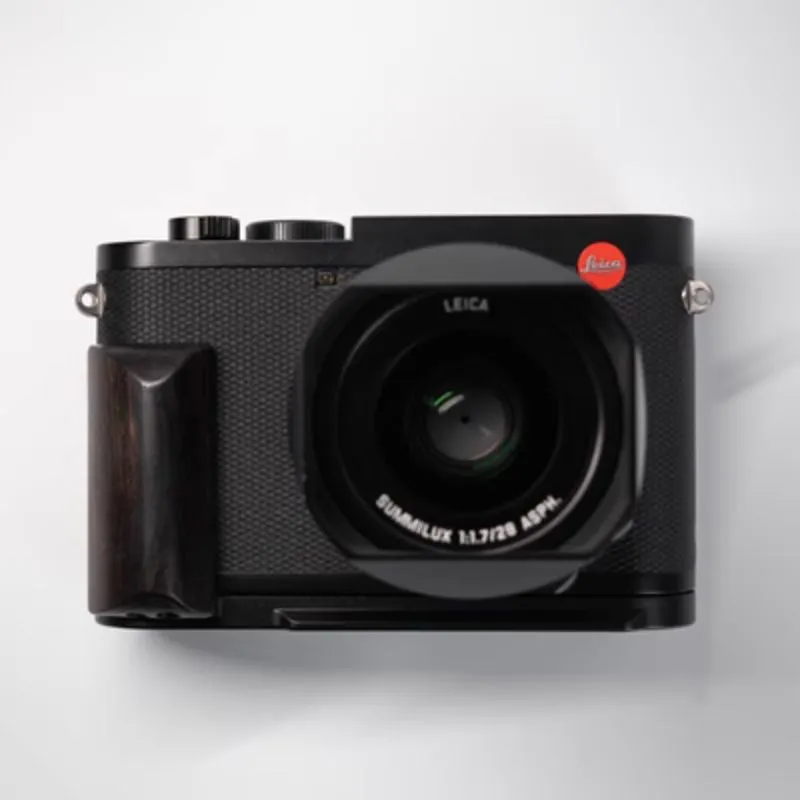Wooden Leica Q3 Q2 Grip Handle