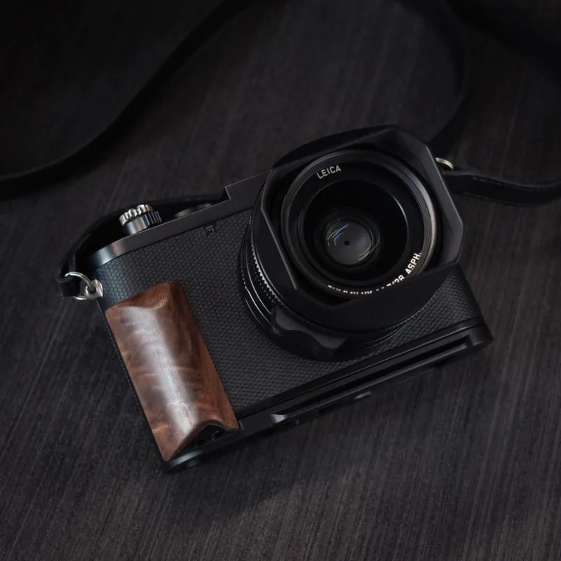 Wooden Leica Q3 Q2 Grip Handle